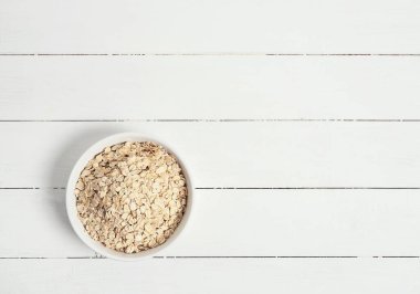 Yiyecekler. Tabaktaki lezzetli yulaflar