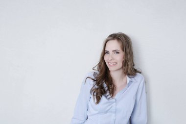 Beautiful woman with cute face