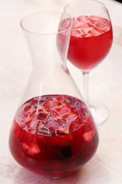Bevanda Cocktail Sul Tavolo — Foto Stock