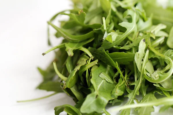 Nahaufnahme Von Frischer Rucola — Stockfoto