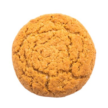 Beyaz arka planda lezzetli kurabiyeler