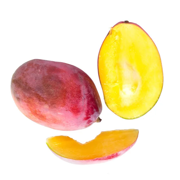 Mango White Background — Stock Photo, Image