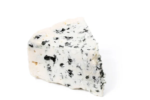 Gorgonzola Kaas Een Witte Achtergrond — Stockfoto