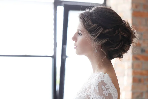 Beautiful Bride Wedding Dress — Stock Photo, Image