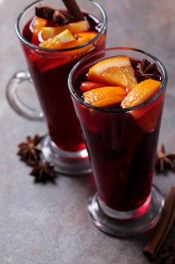 Lezzetli gluckwein masada