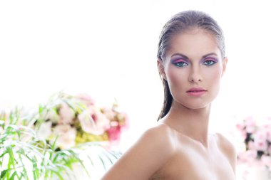 Beauty, face. Woman with beautiful skin