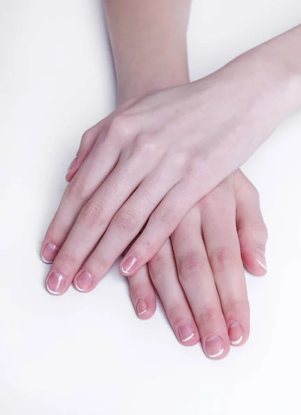 Weibliche Hände Mit Weicher Haut — Stockfoto