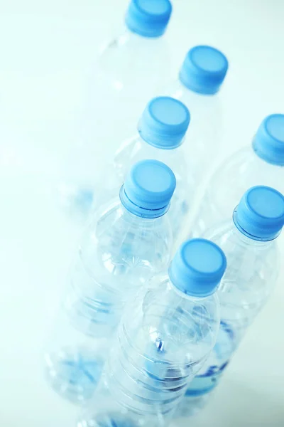 Reciclar Botellas Agua Utilizadas — Foto de Stock