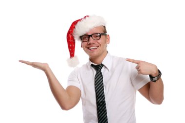 gülümseme ile çekici bir genç adam