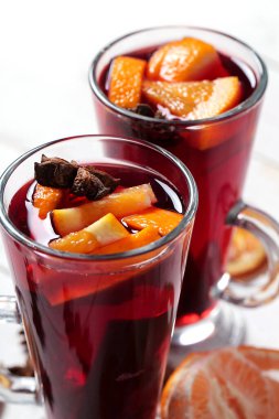 Lezzetli gluckwein masada