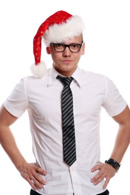 gülümseme ile çekici bir genç adam