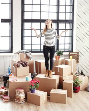 Eve taşınırken çok tatlı bir kızdı.