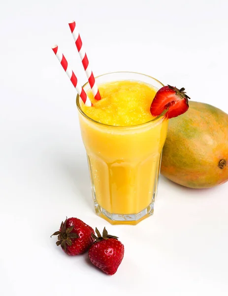 Drink Heerlijke Smoothie Tafel — Stockfoto