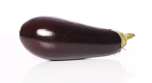 Fresh Eggplant White Background — Stock Photo, Image