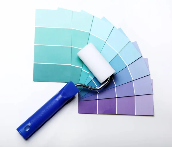 Fechar Paleta Cores Pantone Rolo — Fotografia de Stock