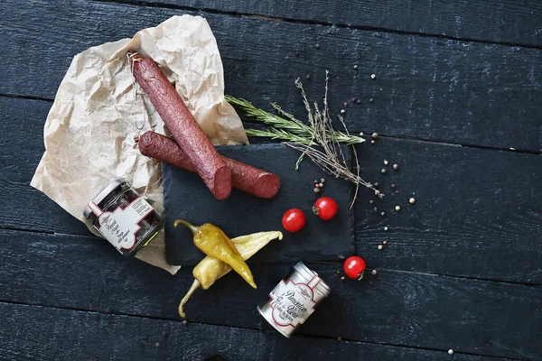 Yemek, et. Masada nefis sosis var.