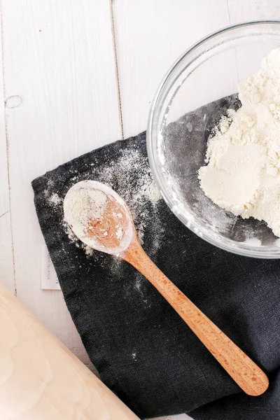 Comida Cocinar Galletas Casa — Foto de Stock