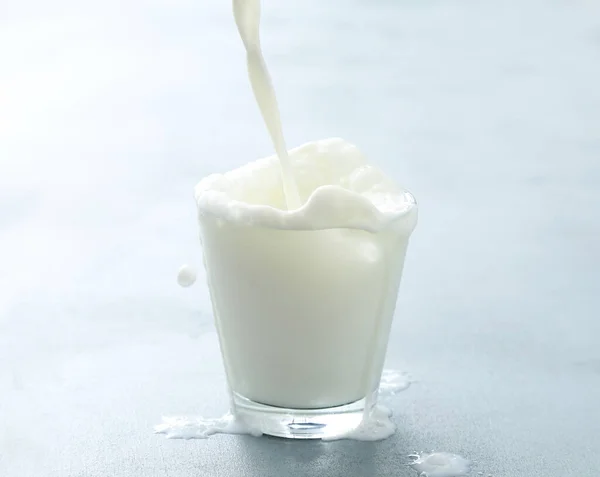 Trinken Milch Glas — Stockfoto