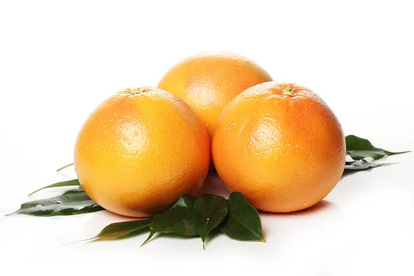 Close Fresh Grapefruits — Stock Photo, Image