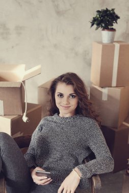 Eve taşınırken çok tatlı bir kızdı.