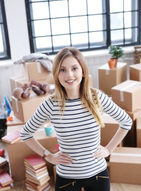 Eve taşınırken çok tatlı bir kızdı.