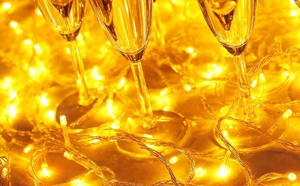 Cada Festa Celebração Segue Com Bebidas Champanhe — Fotografia de Stock