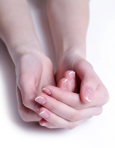 Жіночі Руки Якою Шкірою — стокове фото