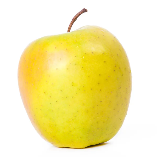 Pyszne Jabłko Białym Tle — Zdjęcie stockowe