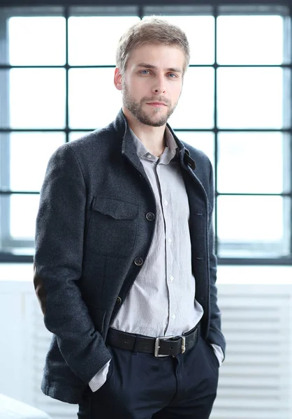 Classy Handsome Man Jacket — Stock Photo, Image