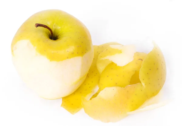 Deliciosa Manzana Sobre Fondo Blanco —  Fotos de Stock