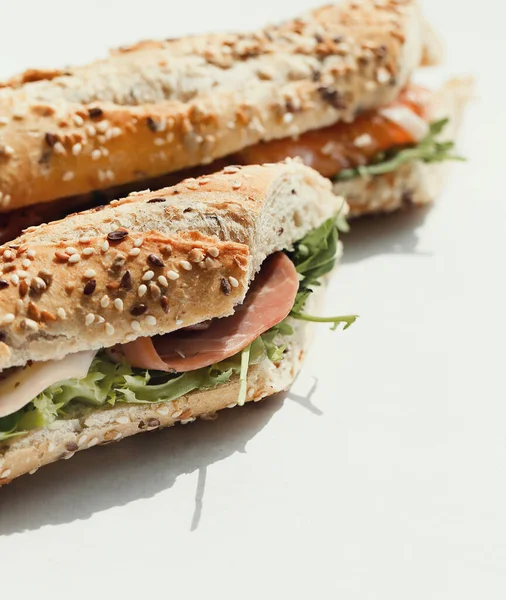 Sandwich Baguette Mesa — Foto de Stock