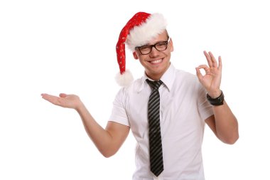 gülümseme ile çekici bir genç adam