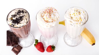 Masada nefis bir milkshake