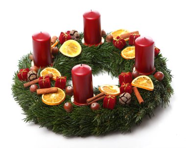 Noel çelengini kapat