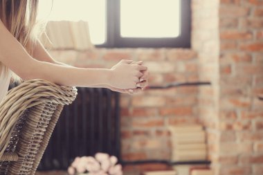 Yaşam tarzı, boş zaman. Evdeki kadın