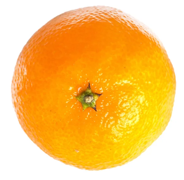Mandarina Deliciosa Fundo Branco — Fotografia de Stock