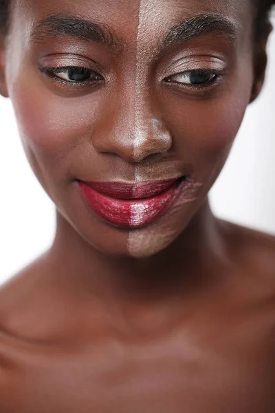 Belleza Mujer Con Maquillaje Artístico —  Fotos de Stock
