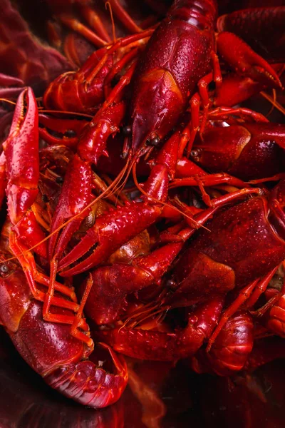 Comida Delicioso Lagostim Mesa — Fotografia de Stock