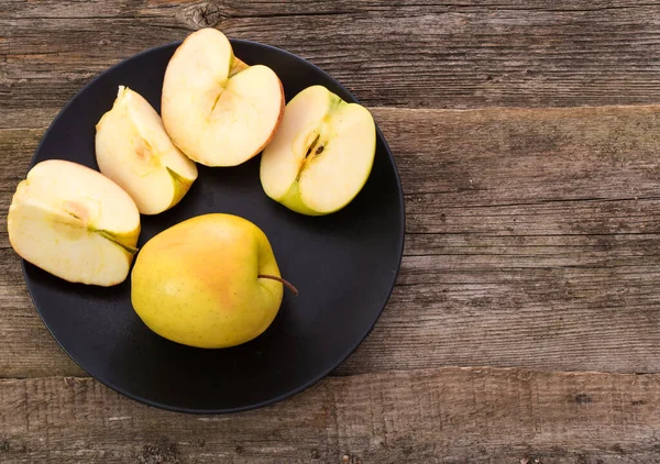 Delicious Apple Table — Stock Photo, Image