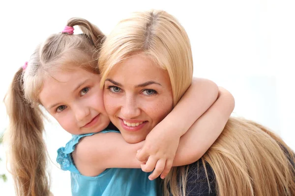 Two Beautiful Sisters Home — Stock Photo, Image