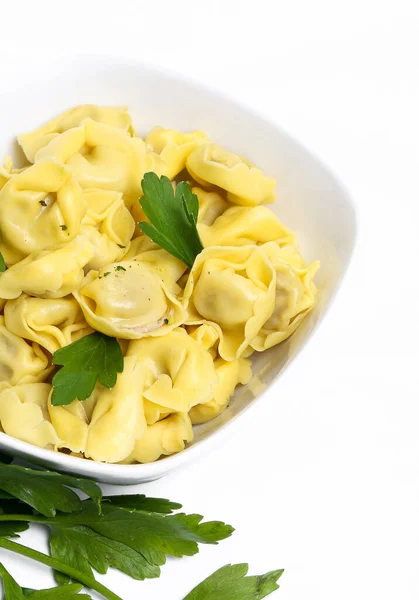 Eten Heerlijke Knoedels Tafel — Stockfoto