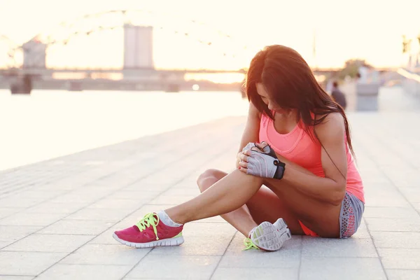 Sport Outdoor Woman Street — Stock Photo, Image