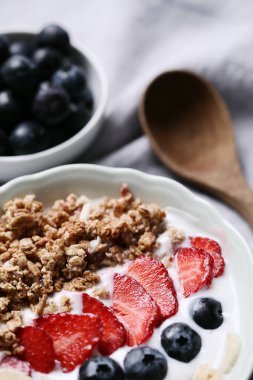Granola. Masada nefis bir kahvaltı.