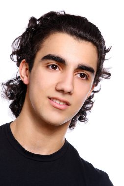 genç ve çekici Latin çocuk