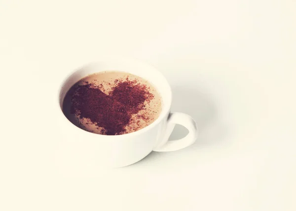 Kaffeetasse Auf Dem Tisch — Stockfoto