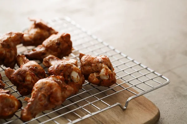 Comida Cozinha Pernas Frango Fritas — Fotografia de Stock