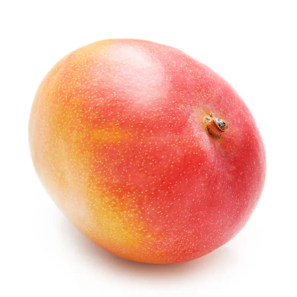 Cibo Delizioso Mango Sfondo Bianco — Foto Stock