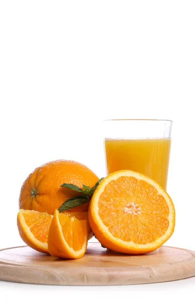 Orange Juice Table — Stock Photo, Image