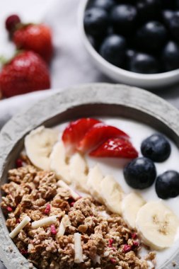Granola. Masada nefis bir kahvaltı.