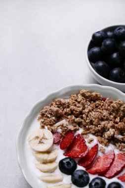 Granola. Masada nefis bir kahvaltı.